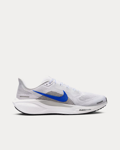 Nike Pegasus 41 White / Wolf Grey / Pure Platinum / Racer Blue Running Shoes