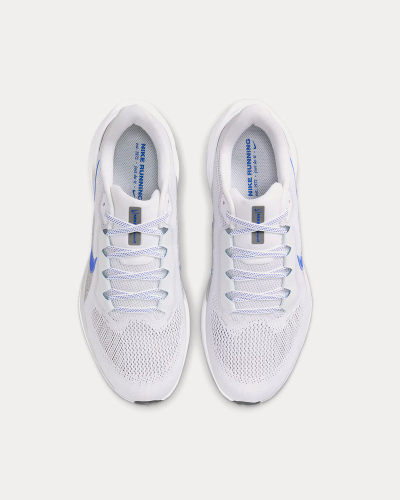 Nike Pegasus 41 White / Wolf Grey / Pure Platinum / Racer Blue Running Shoes - 2