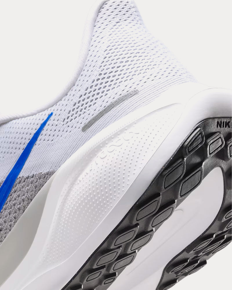 Nike Pegasus 41 White / Wolf Grey / Pure Platinum / Racer Blue Running Shoes - 5