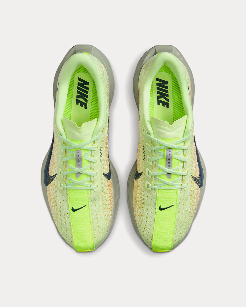 Nike Pegasus Plus Barely Volt / Sesame / Jade Horizon / Armoury Navy Running Shoes - 2