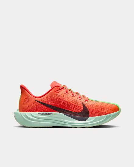 Nike Pegasus Plus Bright Crimson / Lime Blast / Mint Foam / Cave Purple Running Shoes - 1
