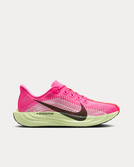Nike Pegasus Plus Hyper Pink / Bright Crimson / Barely Volt / Sequoia Running Shoes - 1