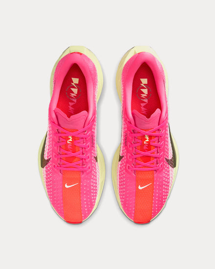 Nike Pegasus Plus Hyper Pink / Bright Crimson / Barely Volt / Sequoia Running Shoes - 2