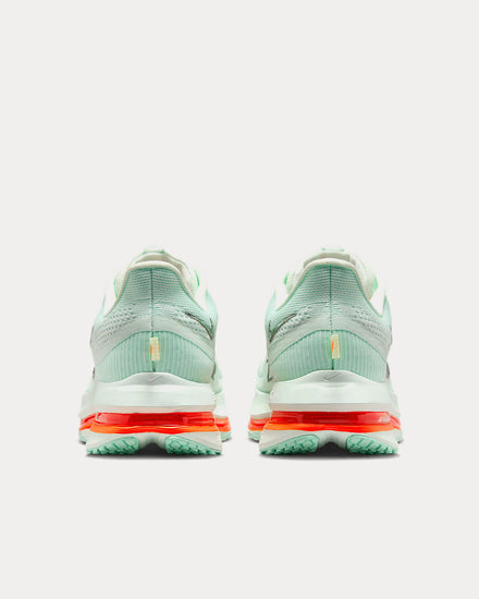 Nike Pegasus Premium Barely Green / Mint Foam / Metallic Silver / Bright Crimson Running Shoes - 4