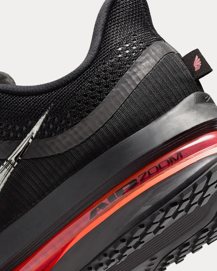 Nike Pegasus Premium Black / Bright Crimson / Metallic Silver Running Shoes - 4