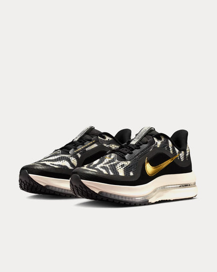 Nike Pegasus Premium 'Zebra' Black / Phantom / Dark Hazel / Metallic Gold Running Shoes - 3