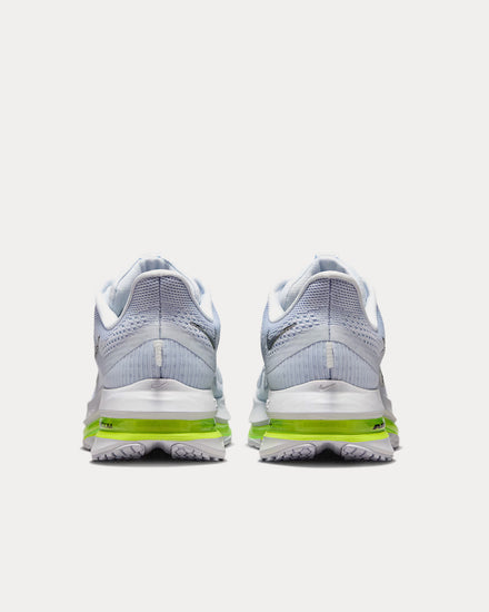 Nike Pegasus Premium Football Grey / Volt / Black / Metallic Silver Running Shoes - 3