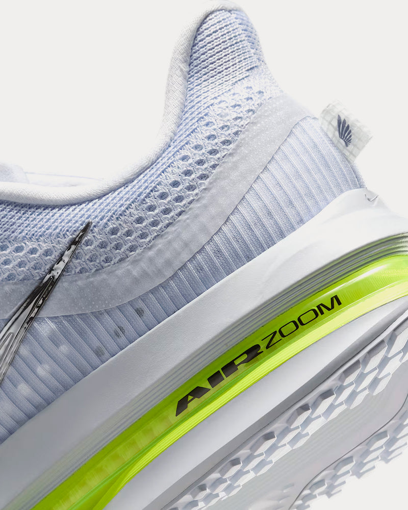 Nike Pegasus Premium Football Grey / Volt / Black / Metallic Silver Running Shoes - 5