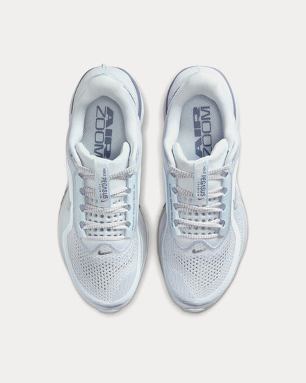 Nike Pegasus Premium Football Grey / World Indigo / White / Metallic Platinum Running Shoes - 2