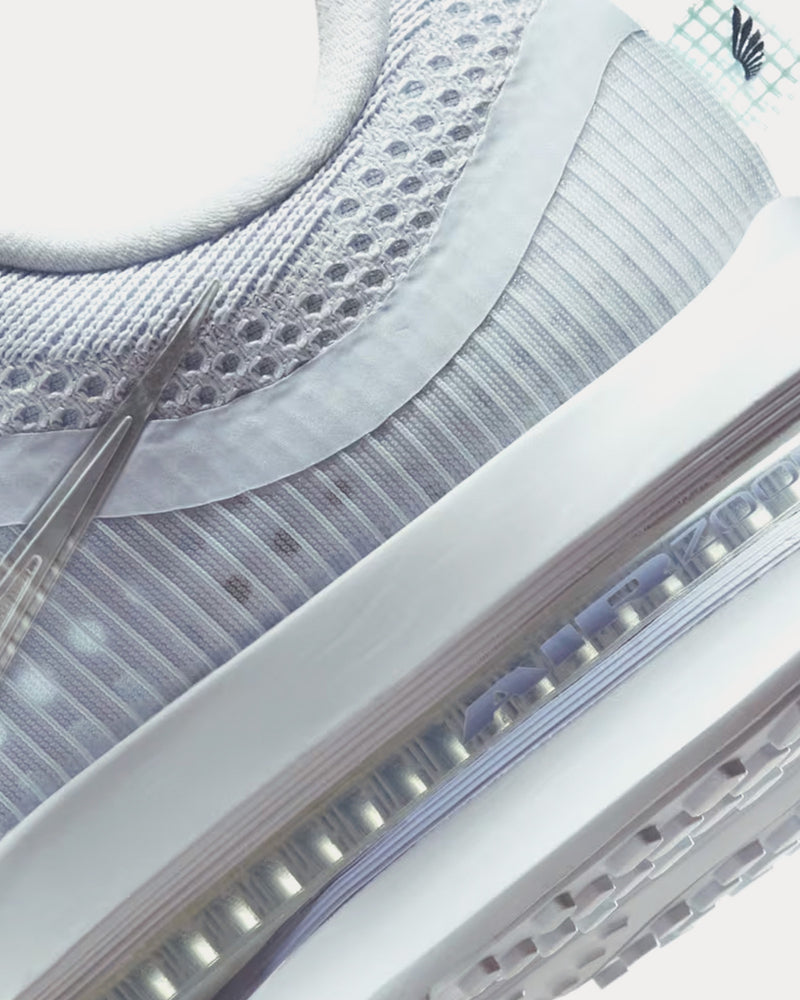 Nike Pegasus Premium Football Grey / World Indigo / White / Metallic Platinum Running Shoes - 3