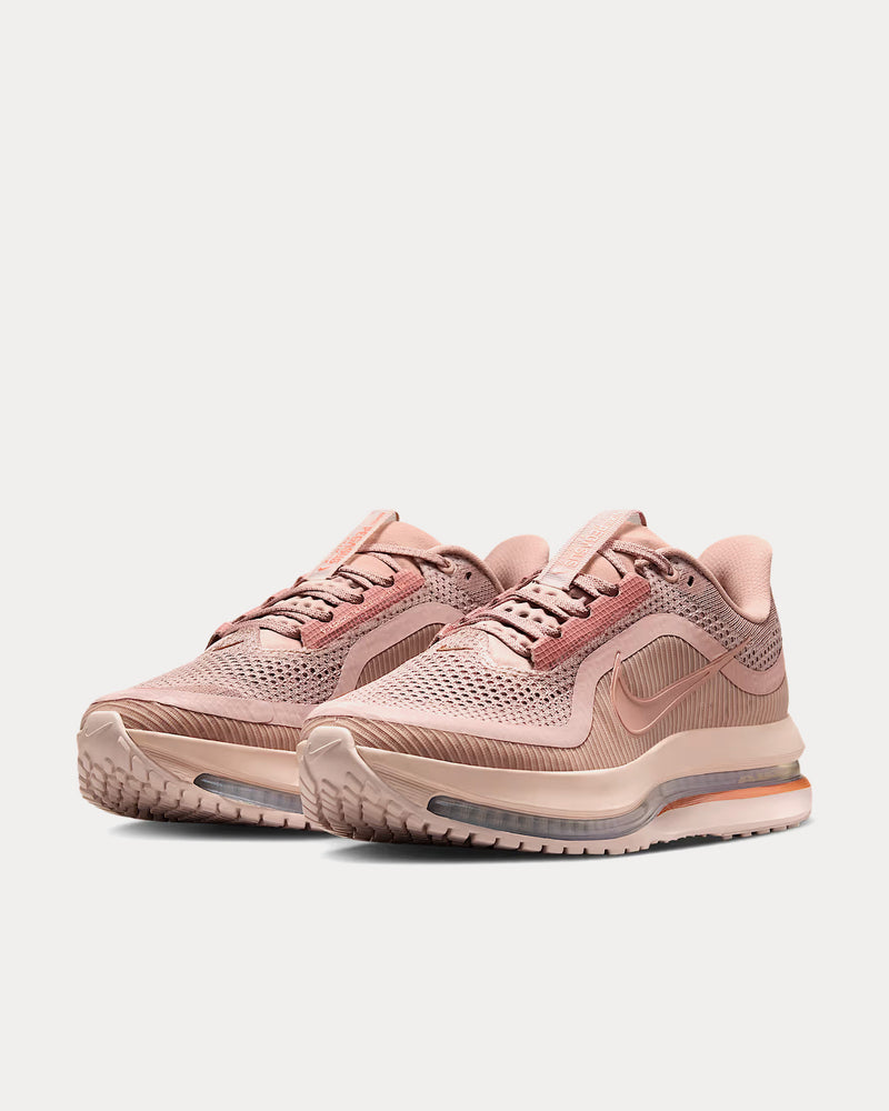 Nike Pegasus Premium Particle Pink / Silt Red / Metallic Silver / Metallic Rose Gold Running Shoes - 3