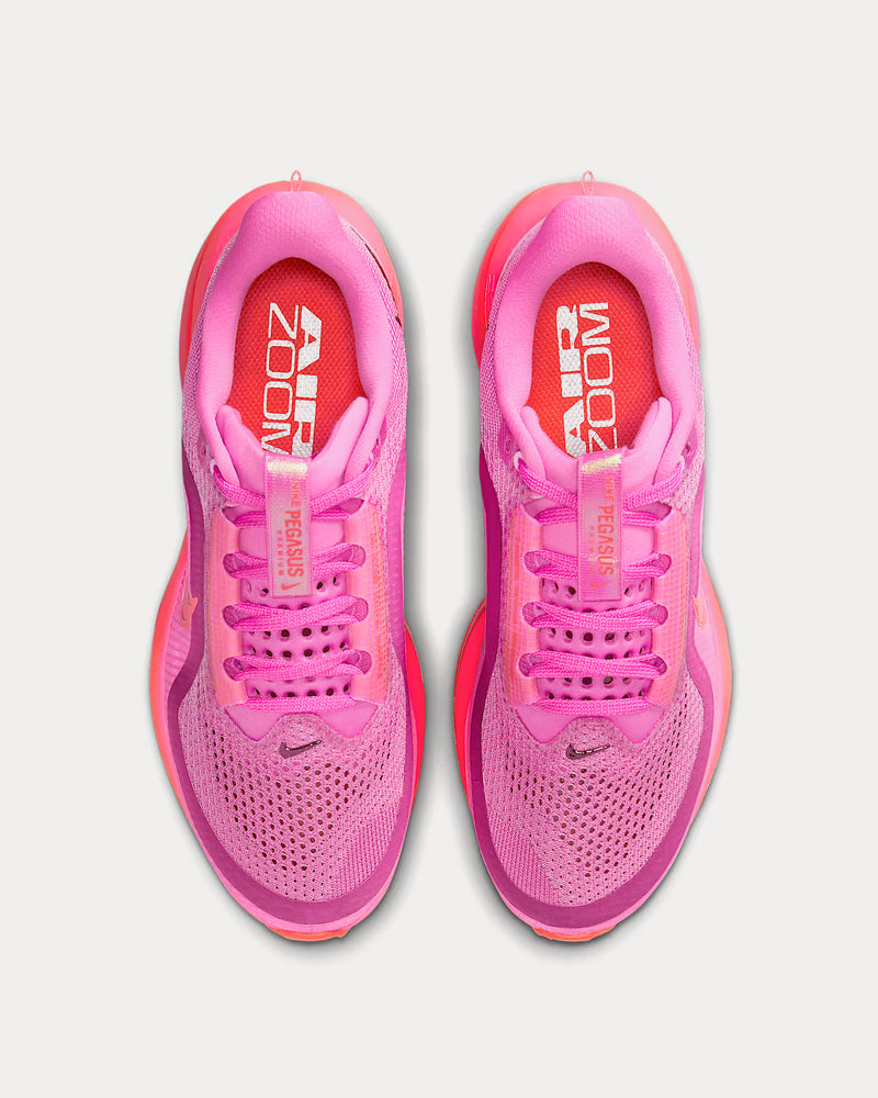 Nike Pegasus Premium Playful Pink / Hyper Pink / Metallic Silver / Bright Crimson Running Shoes - 2