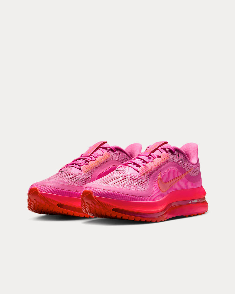 Nike Pegasus Premium Playful Pink / Hyper Pink / Metallic Silver / Bright Crimson Running Shoes - 3