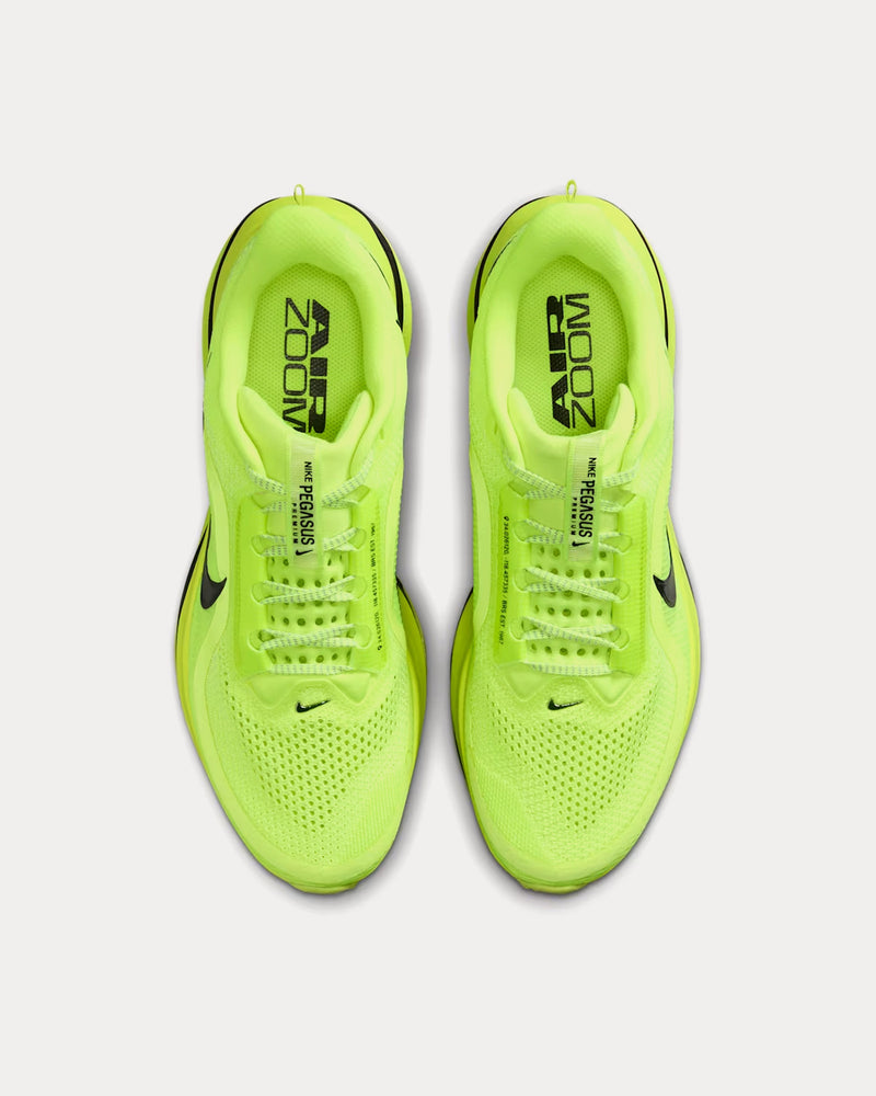 Nike Pegasus Premium Volt / Volt / White / Black Running Shoes - 2