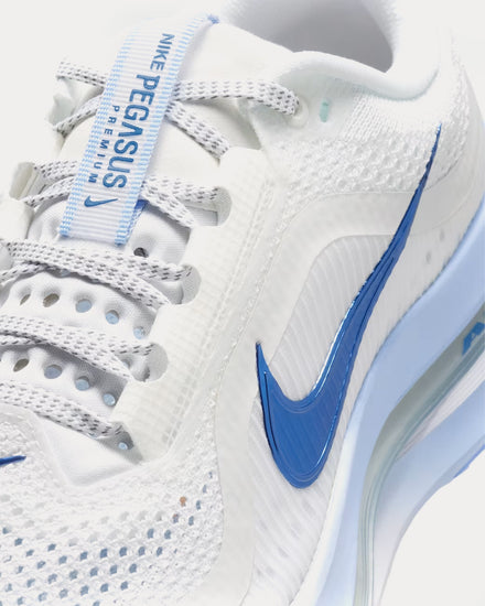 Nike Pegasus Premium White / Aluminum / Sundial / Mystic Navy Running Shoes - 6