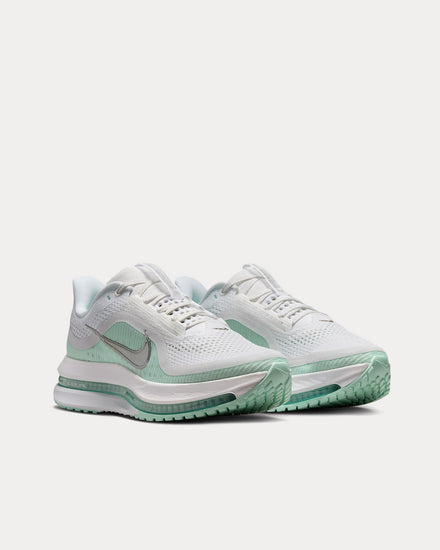 Nike Pegasus Premium White / Mint Foam / Cannon / Metallic Silver Running Shoes - 3