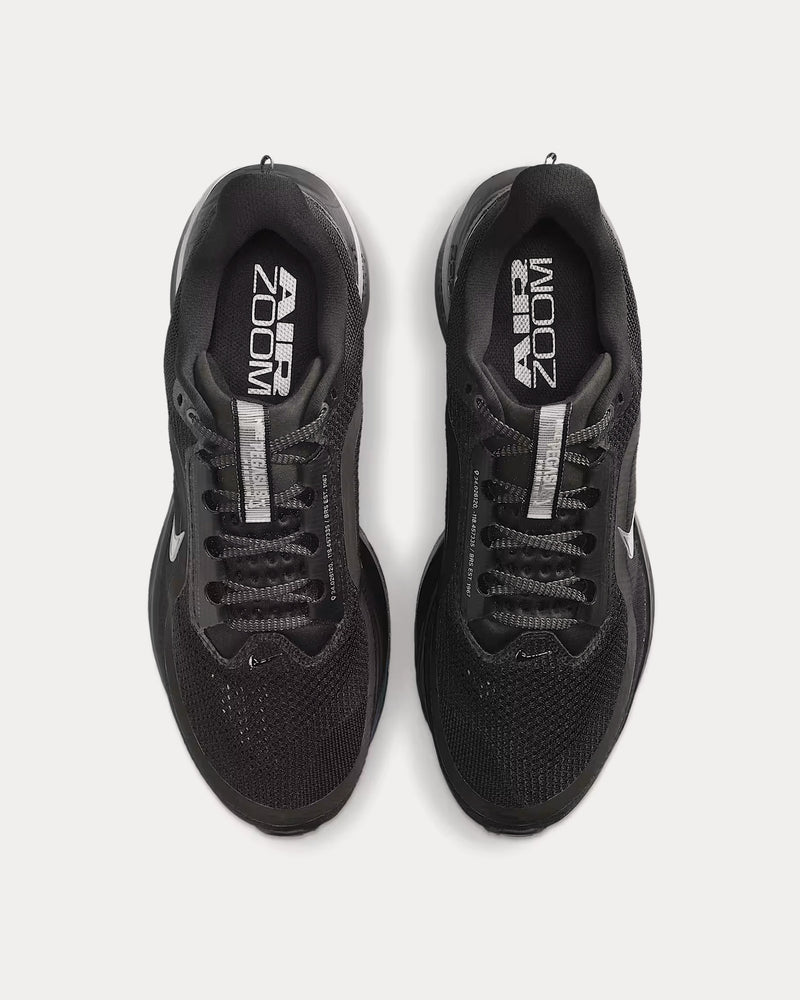 Nike Pegasus Premium Black / Metallic Silver / Black Running Shoes - 2