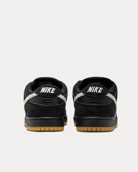 Nike SB Dunk Low Pro Black / White Low Top Sneakers - 4