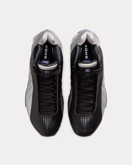 Nike Shox BB4 Black / Metallic Silver Basketball Shoes - 2