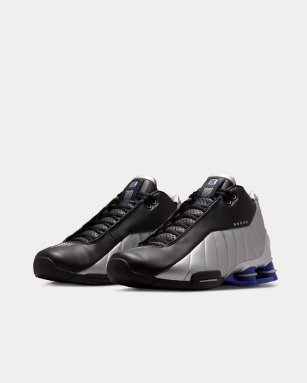 Nike Shox BB4 Black / Metallic Silver Basketball Shoes - 3