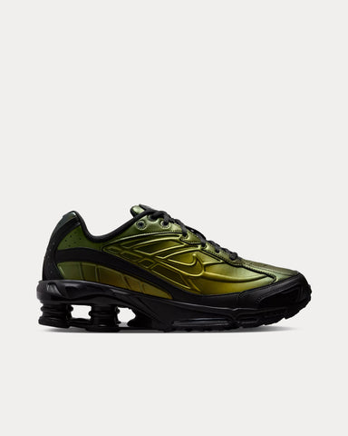 Nike Shox Ride 2 Black / Cargo Khaki Low Top Sneakers