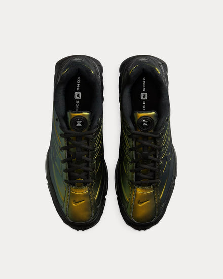 Nike Shox Ride 2 Black / Cargo Khaki Low Top Sneakers - 2