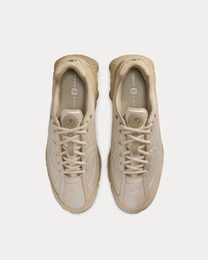 Nike Shox Ride 2 Metallic Silver / Desert Khaki Low Top Sneakers - 2