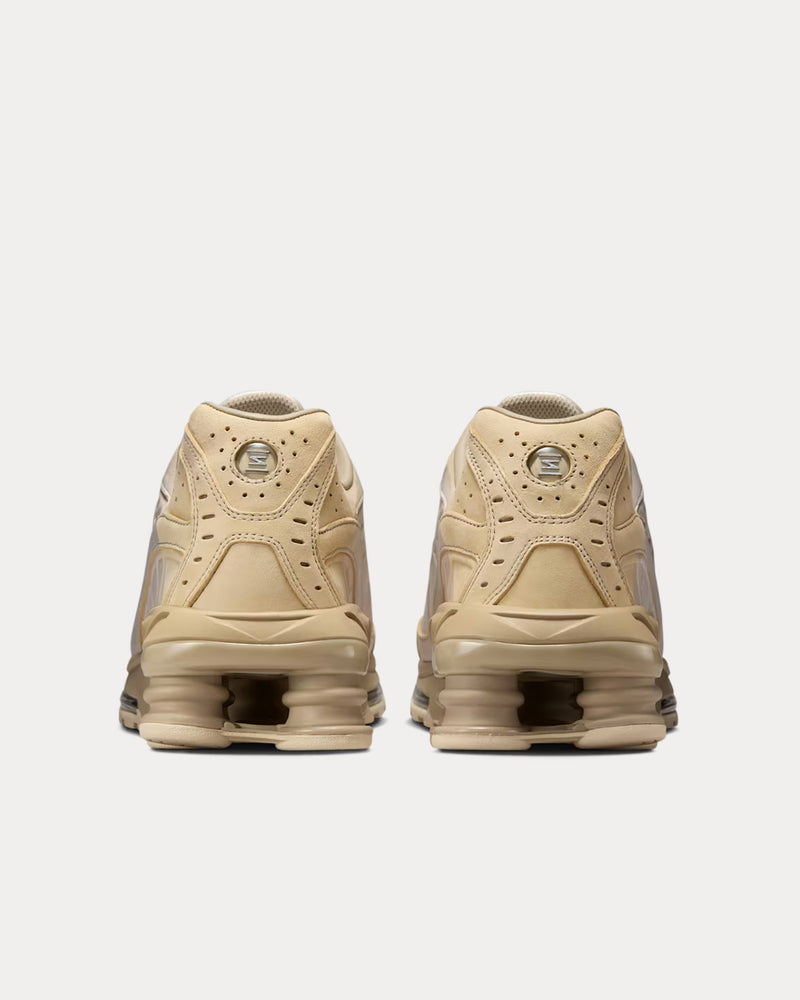 Nike Shox Ride 2 Metallic Silver / Desert Khaki Low Top Sneakers - 4
