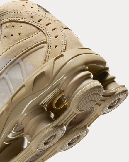 Nike Shox Ride 2 Metallic Silver / Desert Khaki Low Top Sneakers - 5