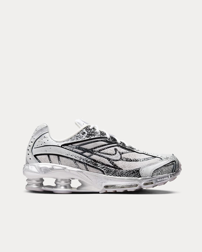 Nike Shox Ride 2 Metallic Platinum Low Top Sneakers - 1