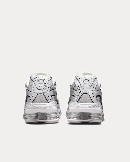 Nike Shox Ride 2 Metallic Platinum Low Top Sneakers - 4