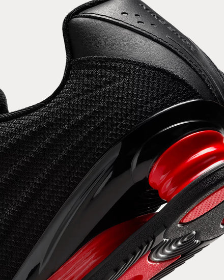 Nike Shox Z Black / University Red / Black Low Top Sneakers - 5