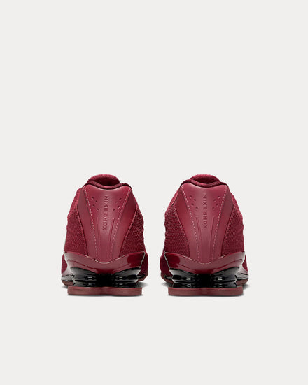 Nike Shox Z Dark Team Red / Black / Mystic Dates Low Top Sneakers - 4