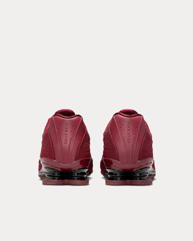 Nike Shox Z Dark Team Red / Black / Mystic Dates Low Top Sneakers - 4
