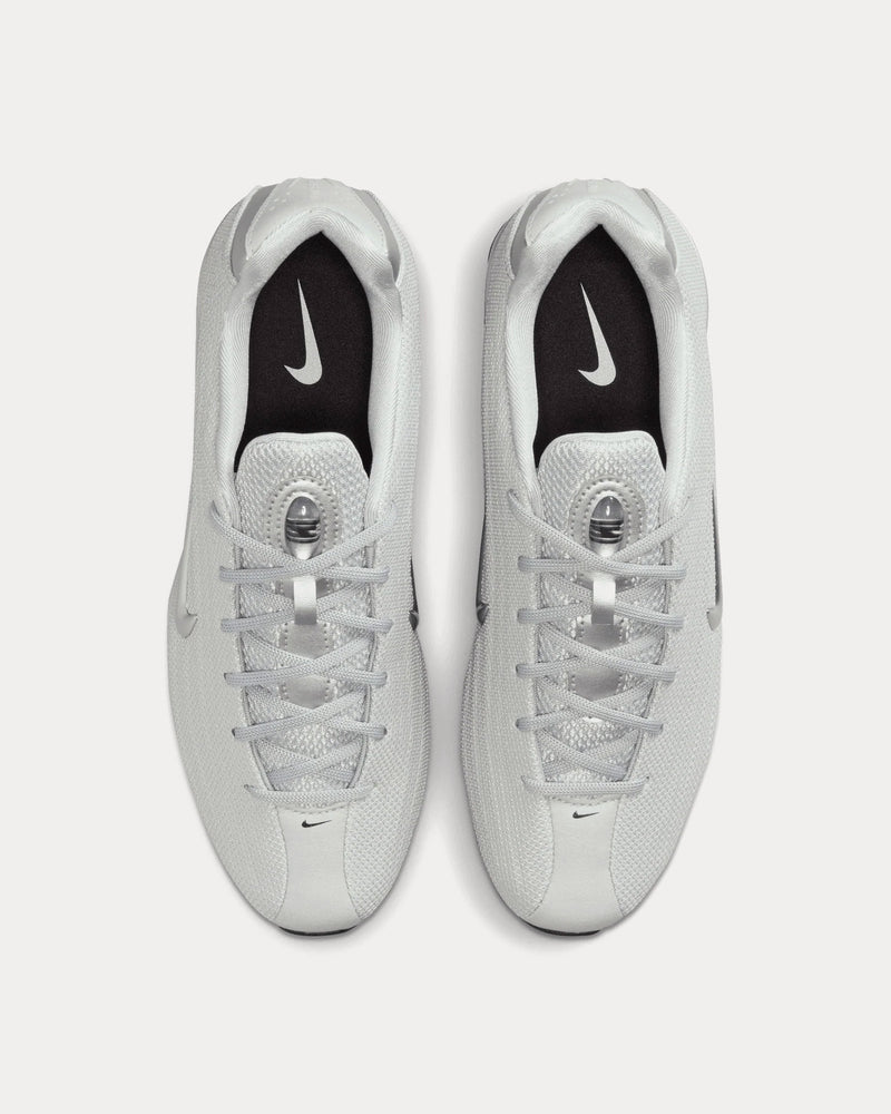 Nike Shox Z Metallic Silver Low Top Sneakers - 2