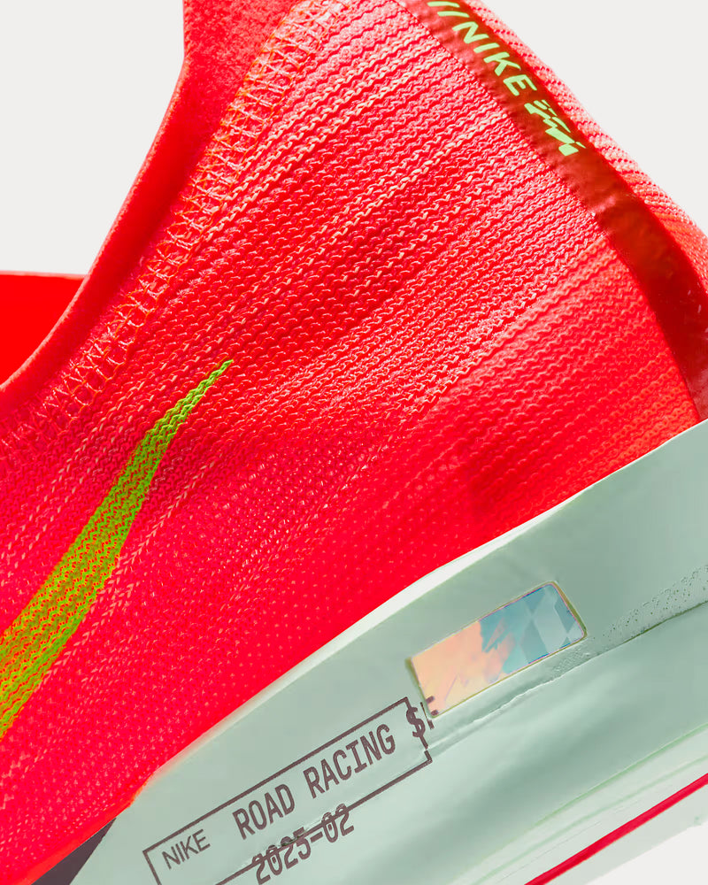 Nike Streakfly 2 Bright Crimson / Hyper Orange / Gridiron / Lime Blast Running Shoes - 5