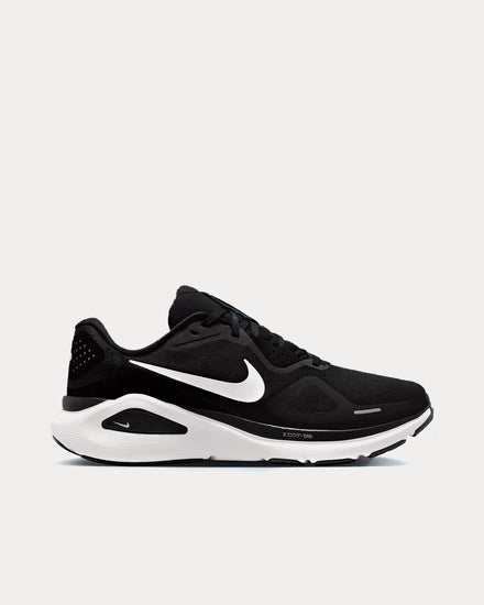 Nike Structure 26 Black / Cool Grey / Metallic Silver / White Running Shoes - 1