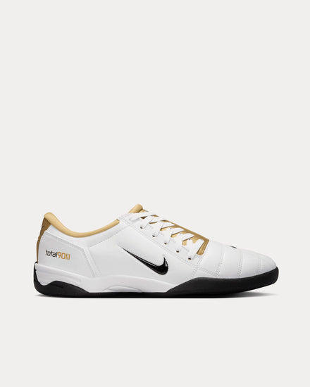 Nike Total 90 SP White / Black / Metallic Gold Low Top Sneakers - 1