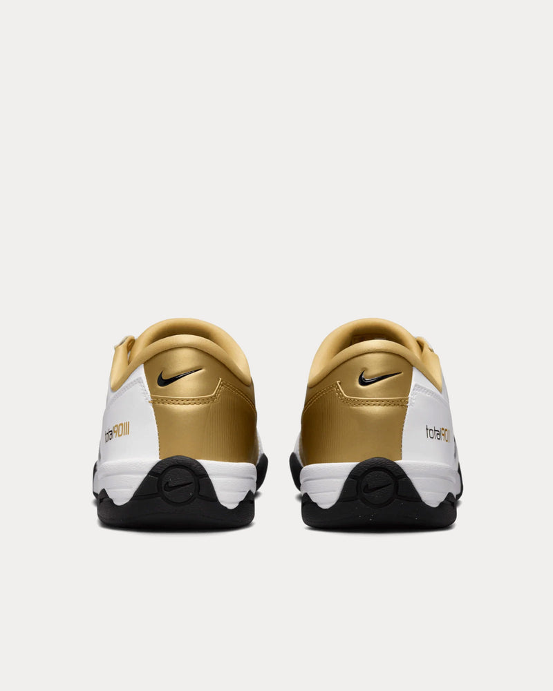 Nike Total 90 SP White / Black / Metallic Gold Low Top Sneakers - 4