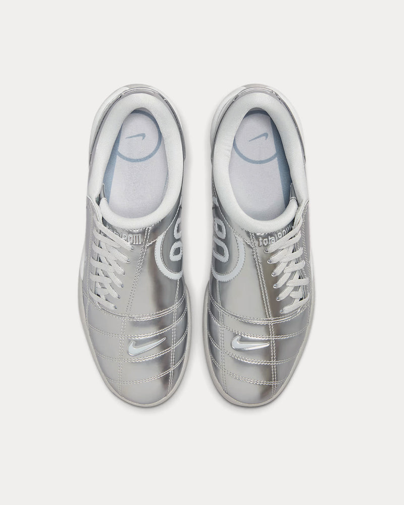 Nike Total 90 Metallic Platinum / Photon Dust Low Top Sneakers - 2