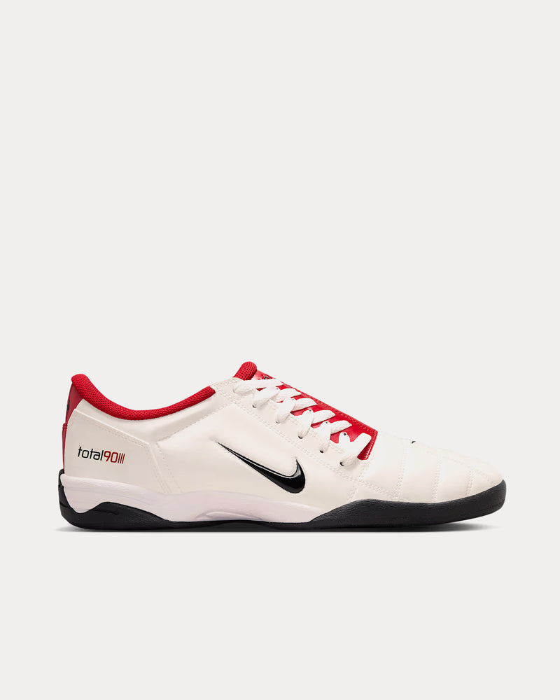 Nike Total 90 White / Gym Red / Black Low Top Sneakers - 1