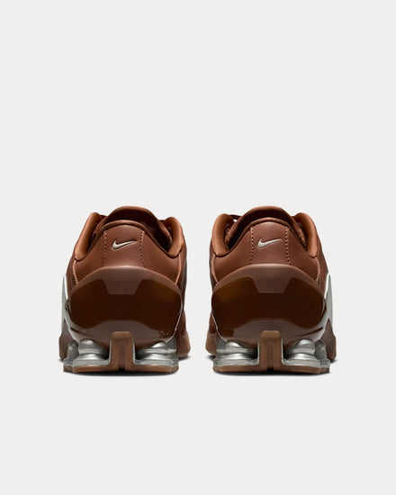 Nike Total 90 Shox Magia Pecan / Metallic Silver Low Top Sneakers - 4