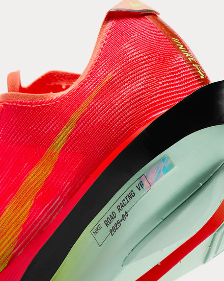 Nike Vaporfly 4 Bright Crimson / Mint Foam / Cave Purple / Lime Blast Running Shoes - 5