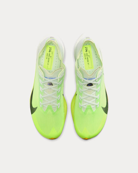 Nike Vaporfly 4 Barely Green / Volt Tint / Sapphire / Black Spruce Running Shoes - 2