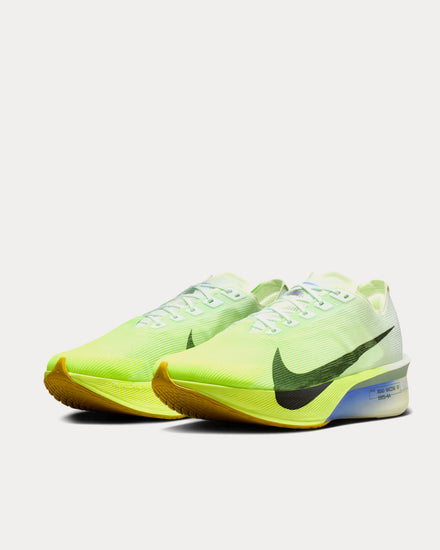 Nike Vaporfly 4 Barely Green / Volt Tint / Sapphire / Black Spruce Running Shoes - 3