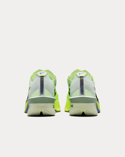 Nike Vaporfly 4 Barely Green / Volt Tint / Sapphire / Black Spruce Running Shoes - 4
