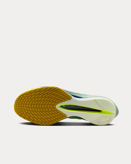 Nike Vaporfly 4 Barely Green / Volt Tint / Sapphire / Black Spruce Running Shoes - 5