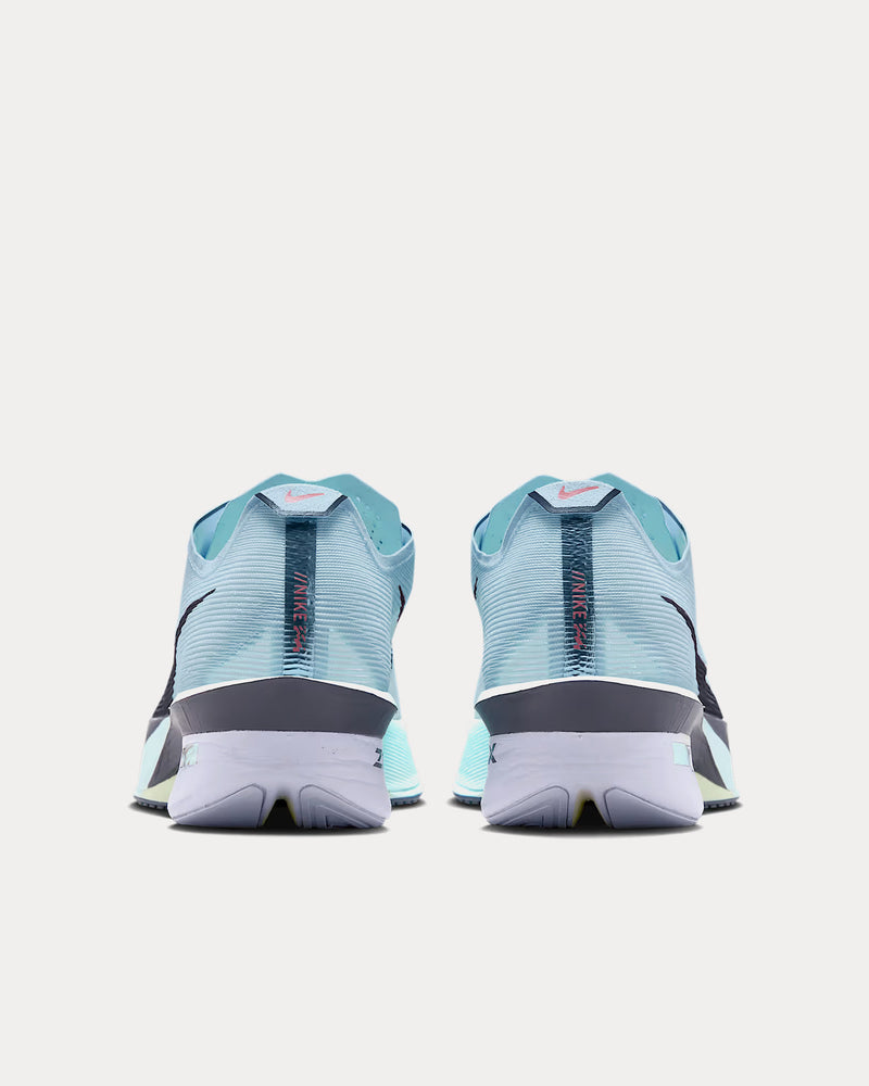 Nike Vaporfly 4 Glacier Blue / Blue Tint / Amethyst Tint / Gridiron Running Shoes - 4
