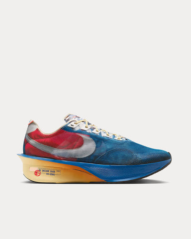 Nike Vaporfly 4 Multi-Color / Mountain Blue / Fire Red / Clear Running Shoes