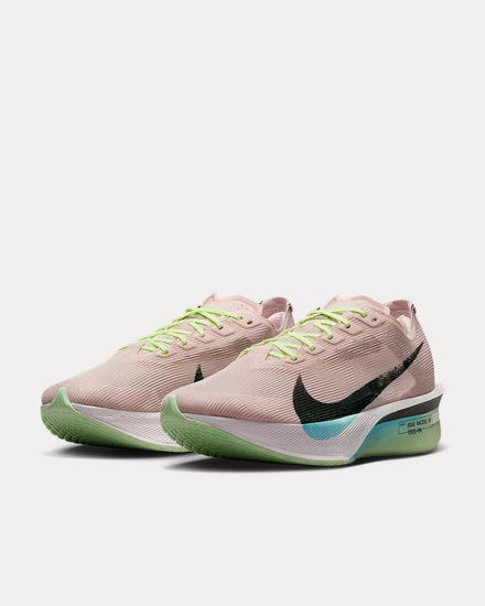 Nike Vaporfly 4 Silt Red / Barely Volt / Pearl Pink / Black Running Shoes - 3